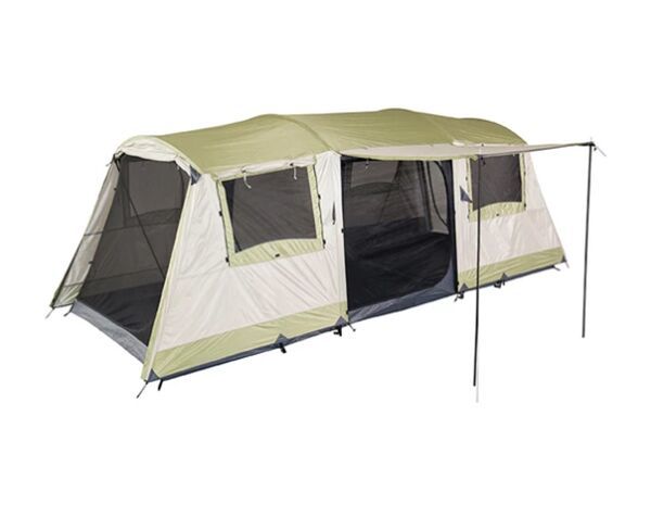 OzTrail 9 Person Green Bungalow Dome Tent